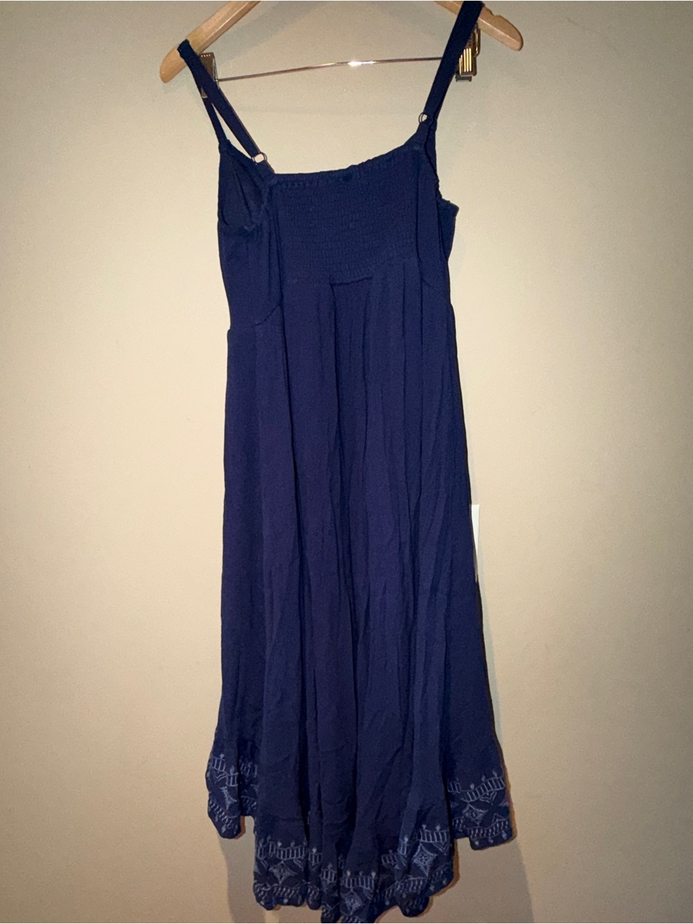 torrid Navy High-Low Embroidered Sundress - Picture 6 of 6
